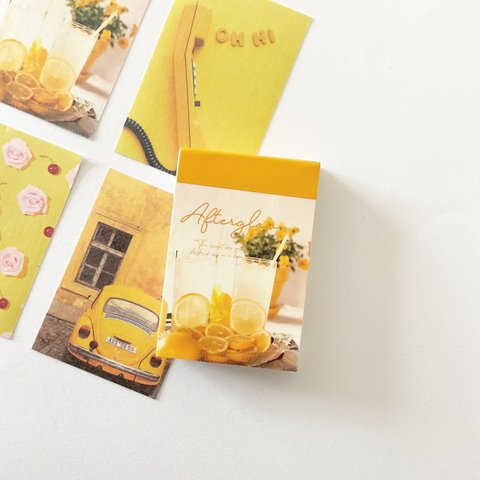 ミニシールbook　yellow