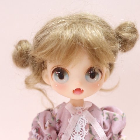 メイクカスタム PICCODO ACTION DOLL シリーズ デフォルメドール用レジンヘッド NIAUKI/M1（ヘッドのみ）