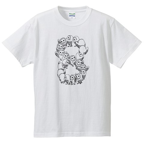 フクロウＴシャツ『メンフク音頭』