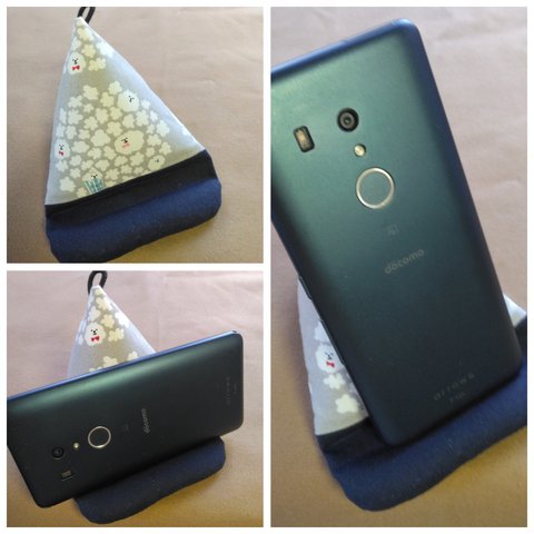 ハンドメイドスマホクッション