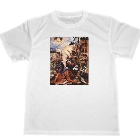 マティアス・グリューネヴァルト　ドライ　Tシャツ　名画　絵画　アート　グッズ　聖母とイエス