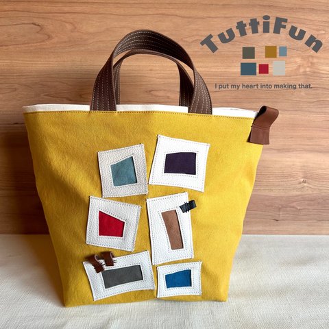 tuttifun＊irodori sikaku bag  #03