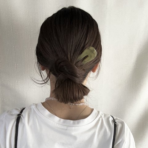 【ニュアンスピン】かんざし　ヘアアクセサリー