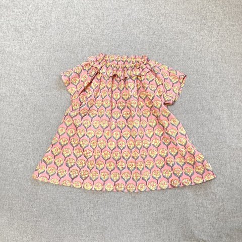 kidsトップス Pink系 【KABULIERI】キッズチュニック　キッズブラウス　キッズM(100~125cm)