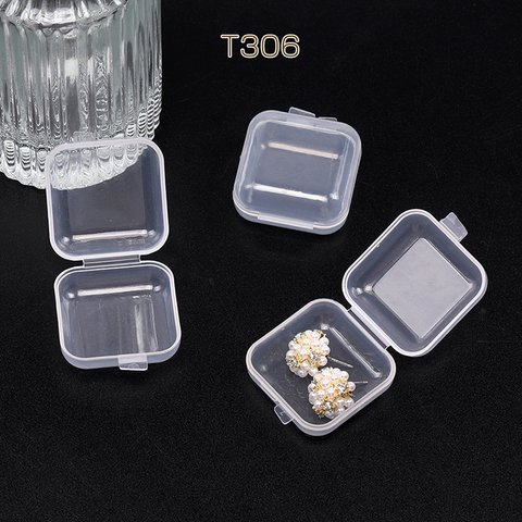 T306  18個  アクセサリーケース ハンドメイド用小物入れ diy用容器 2×3.5cm  3X（6ヶ）