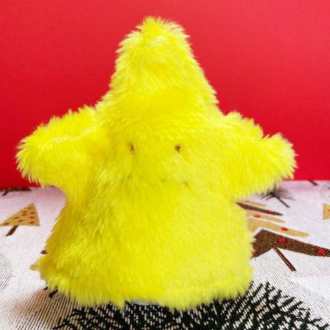 おばけ文鳥のぬいぐるみ（星のおばけ）白