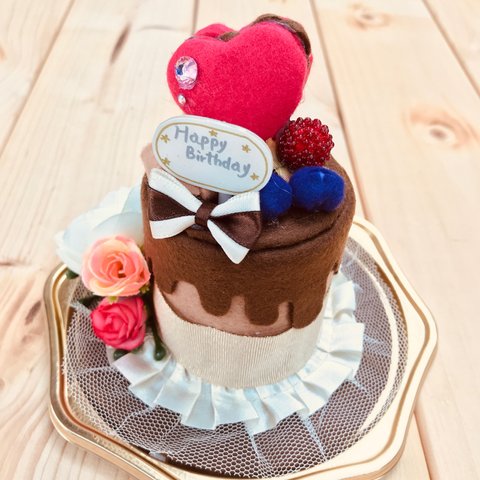 ケーキ型シルクハット チョコレートVer.