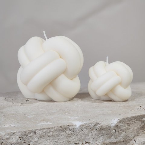 【Small】Double Knot Candle