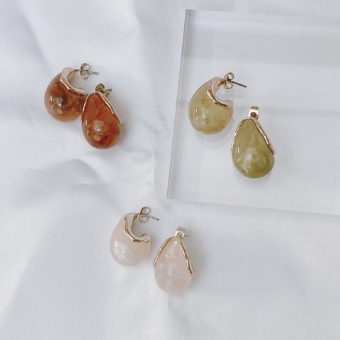 【再販×5】marble pierce