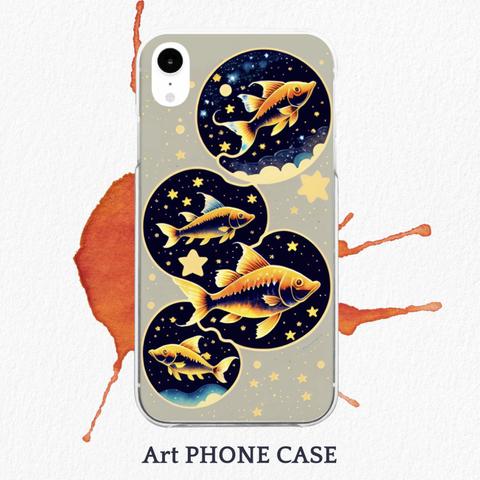 [金魚]Artスマホケース