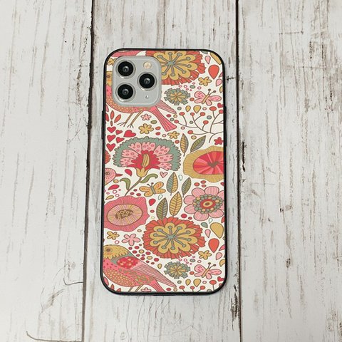 iphoneケース32 韓国 iphoneケース 強化ガラス おしゃれ 北欧 鳥　レトロ　アイフォン　リバティ　かわいい　流行り iface