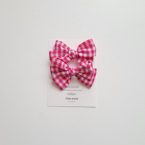 petit ribbon 𓍲 hair tie / twin