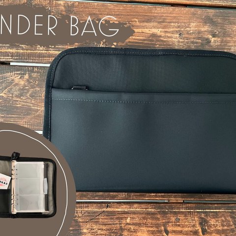 --✳︎BINDER BAG✳︎--＜ブラック＞