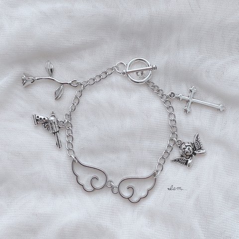 新作＊Prayer angel bracelet