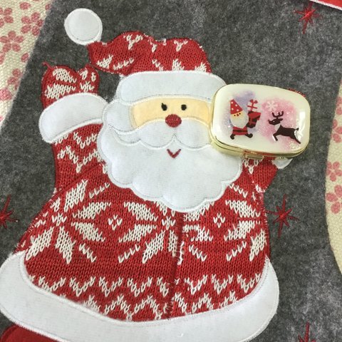 クリスマス新作ピルケース/サンタ、トナカイ