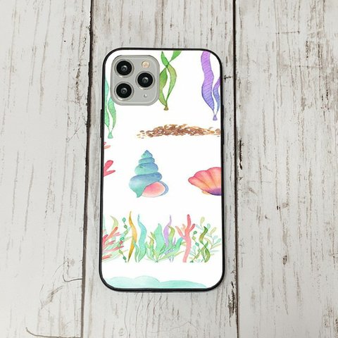 スマホケース2 期間限定 iphoneケース 強化ガラス おしゃれ 北欧 貝殻　アイフォン　リバティ　かわいい　復刻版 iface