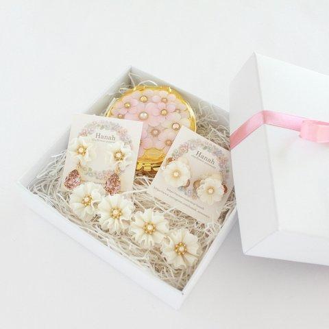 【12月5日21時販売開始】＊＊＊Hanah giftbox(アクセサリー/ピンク)＊＊＊送料無料