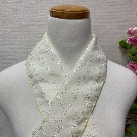 刺繍レース 半衿 半襟《送料無料》