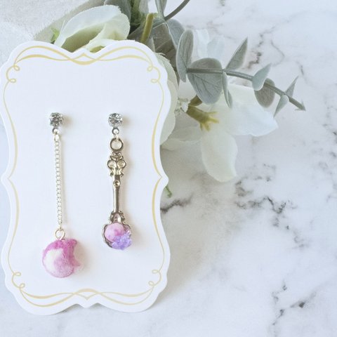 アイスクリームのピアス　Ice cream earrings