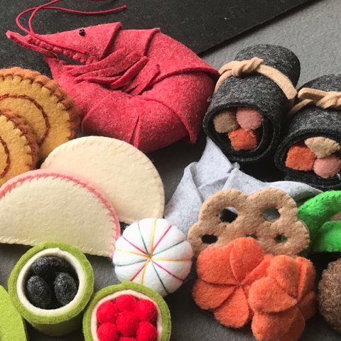 フェルト Kitおせち Felt Kit O-Sechi 