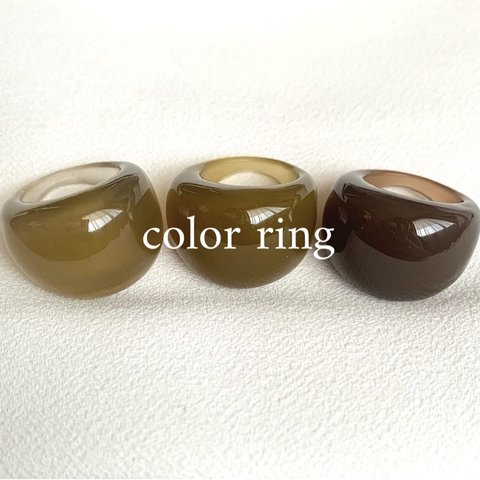 ぷっくりcolor ring