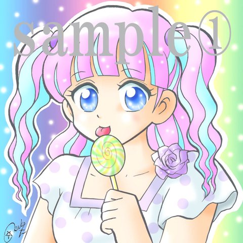 アイコンイラスト描きます