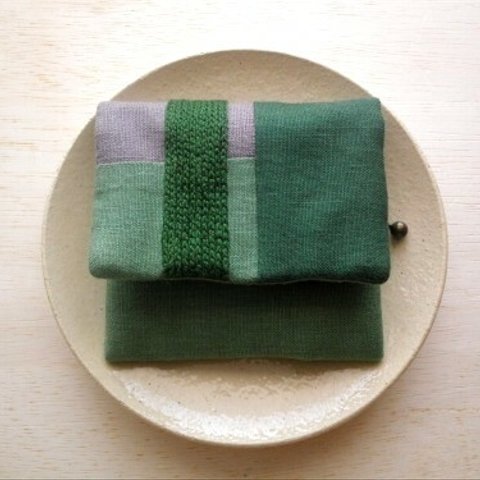 itoiro mini purse pouch (green)