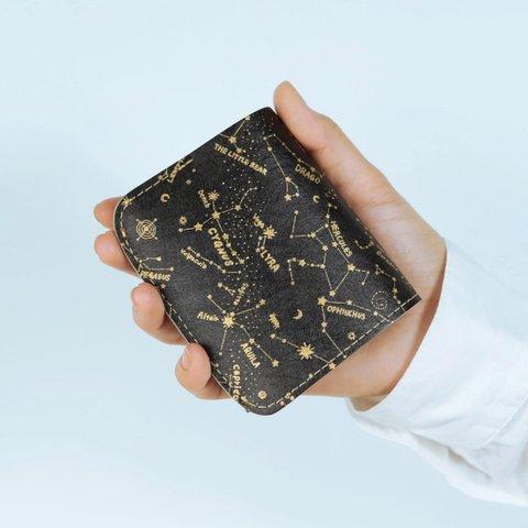 小さいふ。コンチャ 宇宙シリーズ「AMANOGAWA-アルタイル-」 ミニ財布 小さい財布 コンパクト財布