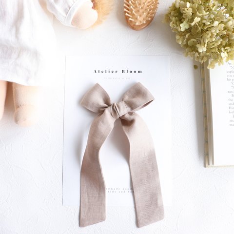 Linen Classical Wide Ribbon