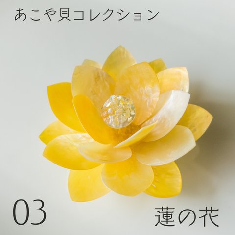 あこや貝細工　蓮の花　03