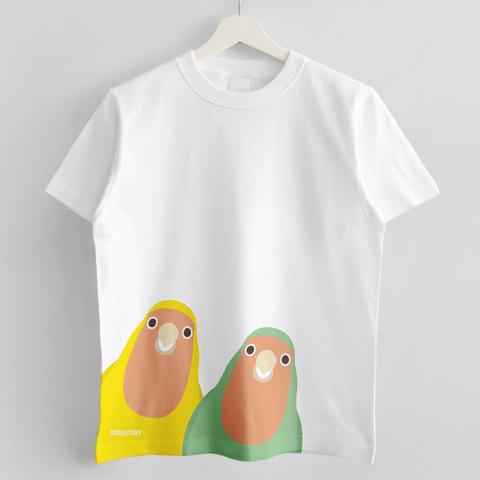  Tシャツ（SMILE BIRD / コザクラインコ）