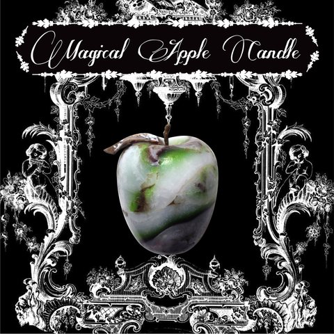 【Magical Apple Candle 】緑