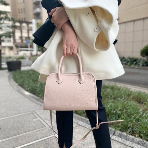 Mini Handle Bag [Nude]