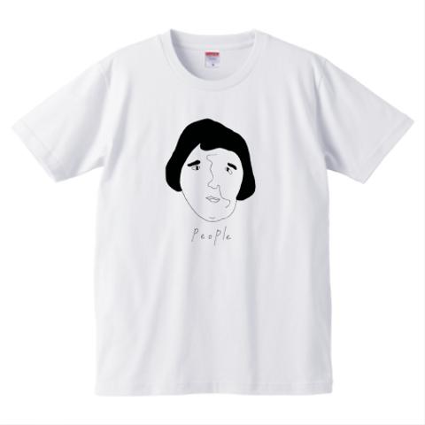 Tシャツ 手描きPeople#13