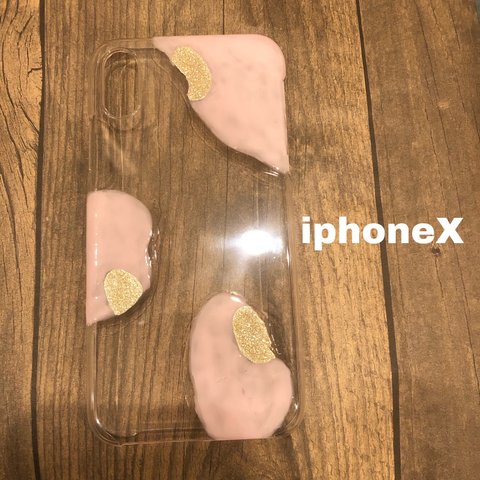 ネイルを使ったiPhoneXケース