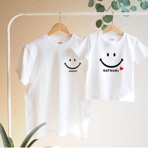 ＜大人サイズ対応＞スマイリー＆モチーフ Tシャツ・ロンパース