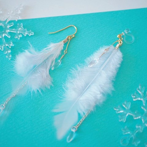 天使の羽のピアス/イヤリング