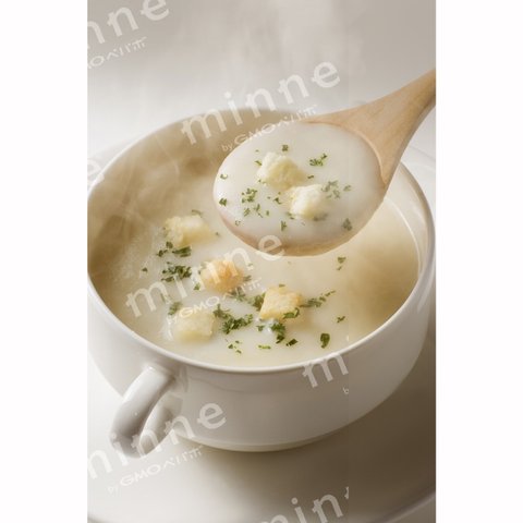 ジャガイモのクリームスープ