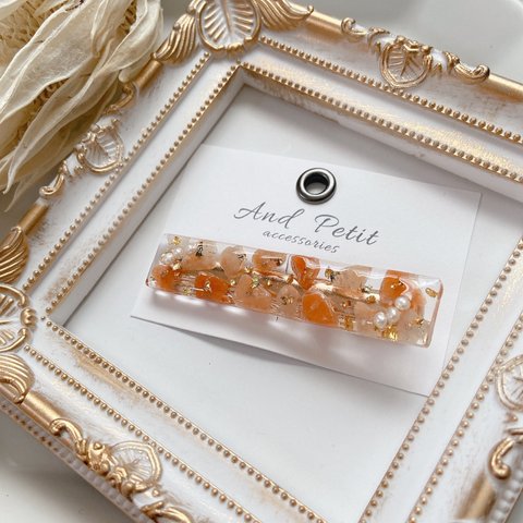 Natural stone Orange quartz