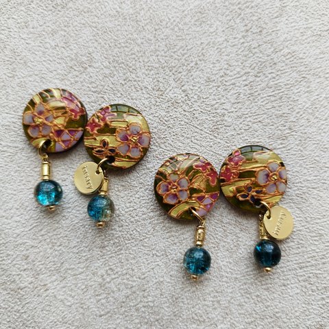 【和】淡花ピアス/イヤリング　