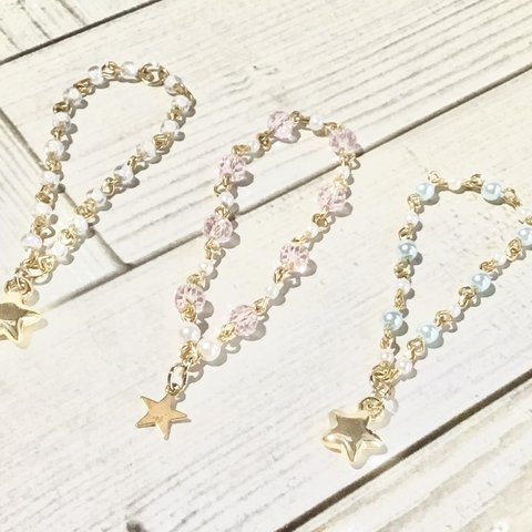 ⭐️SALE⭐️オビツ11〜30cmドール用　星のゆめかわネックレス