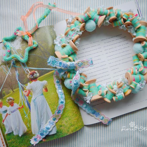 Wreath ***bobbin MINT