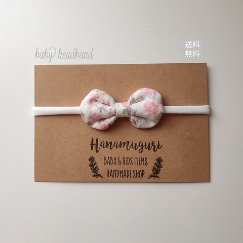 baby headband　✴︎natural flower　ヘアバンド　新生児・ベビー・キッズ用