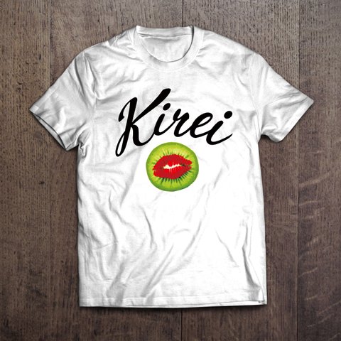 ダジャレTシャツ「Kiwi Kirei」