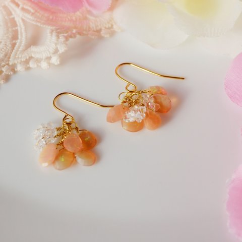 ♥フレッシュオレンジ♡ピアス/イヤリング♥