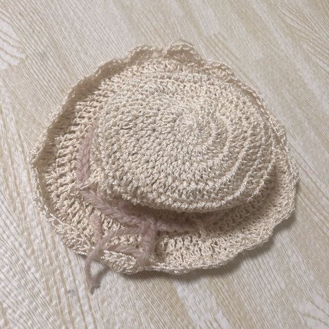 【予約販売】サマーニット・ベビー帽子