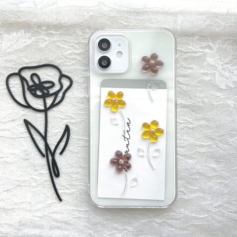 iPhoneケース 花柄 スマホケース Android 全機種対応 おしゃれスマホケース