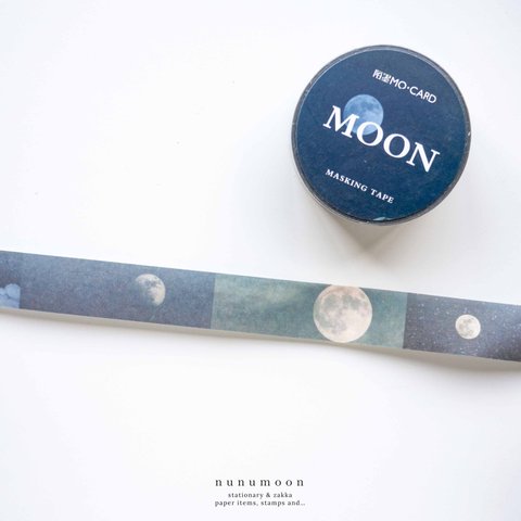 海外　マスキングテープ　1個　moon　[BZ231]