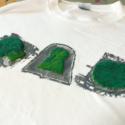 ジオラマ古墳三種盛りTシャツ