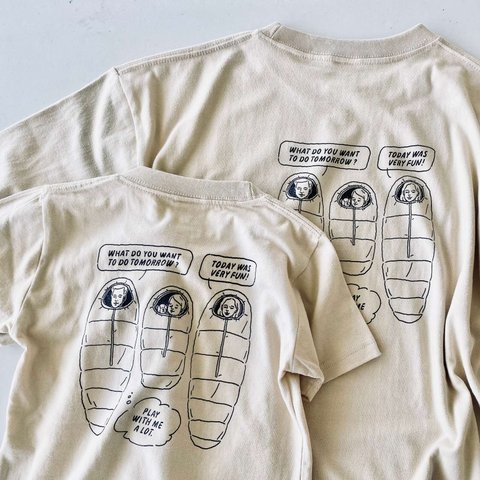 【 KIDS 】 CAMP 親子Tシャツセット ｜ 親子コーデ ｜ アウトドア